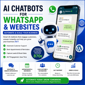 AI Chatbots for WhatsApp & Websites: Automate & Scale Your Business