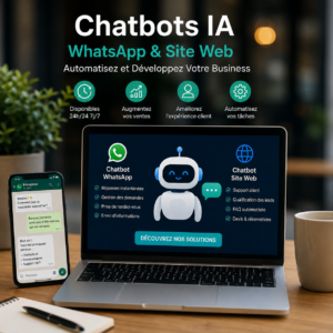 Chatbots IA WhatsApp & Site Web : Automatisez et Développez Votre Business