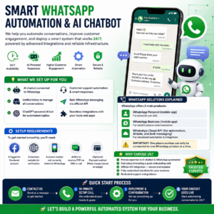 Launch Your AI Chatbot for WhatsApp & Website in Minutes