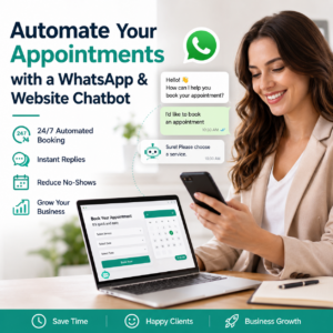 Automate Your Appointments with a WhatsApp & Website Chatbot
