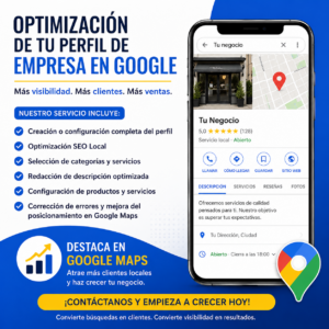 Atrae más clientes con un perfil de Google My Business optimizado